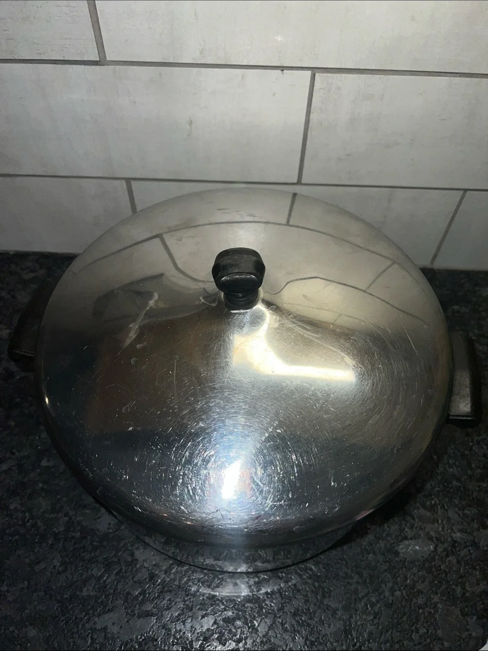 6 qt Farberware Stainless Steel Stock Pot with Lid - Exc condition